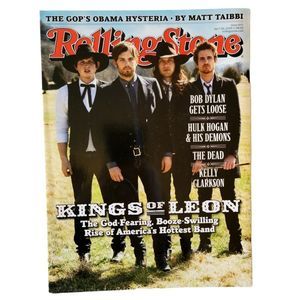 Rolling Stone magazine Issue 1077 April 30, 2009 Kings of Leon No Address labels